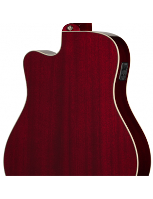Epiphone Hummingbird Studio EC Exclusive Wine Red