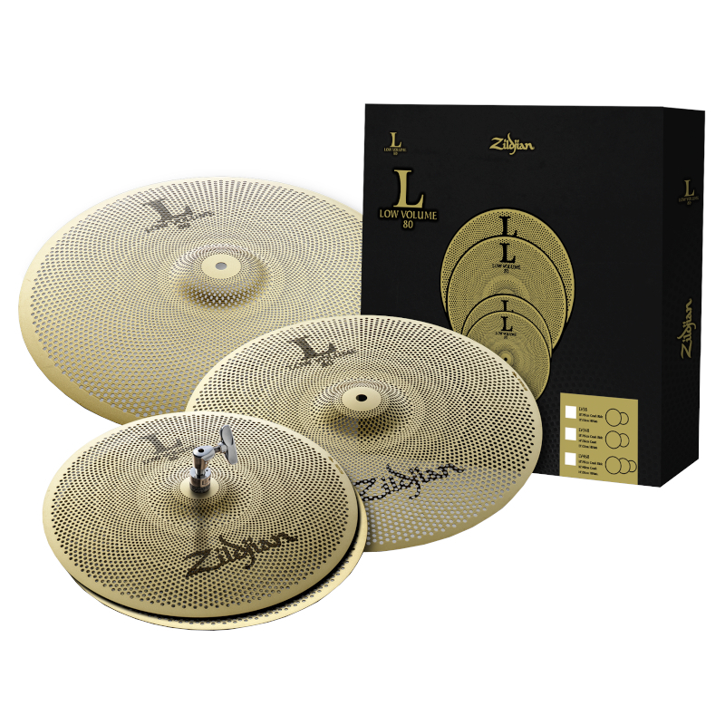 Zildjian Low Volume 468 Cymbal Pack
