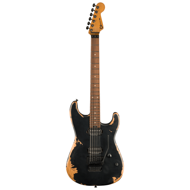 Charvel® Pro Mod Relic San Dimas® 1 HH FR PF WBK
