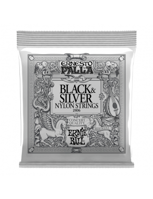 Ernie Ball 2406 Ernesto Palla Black & Silver