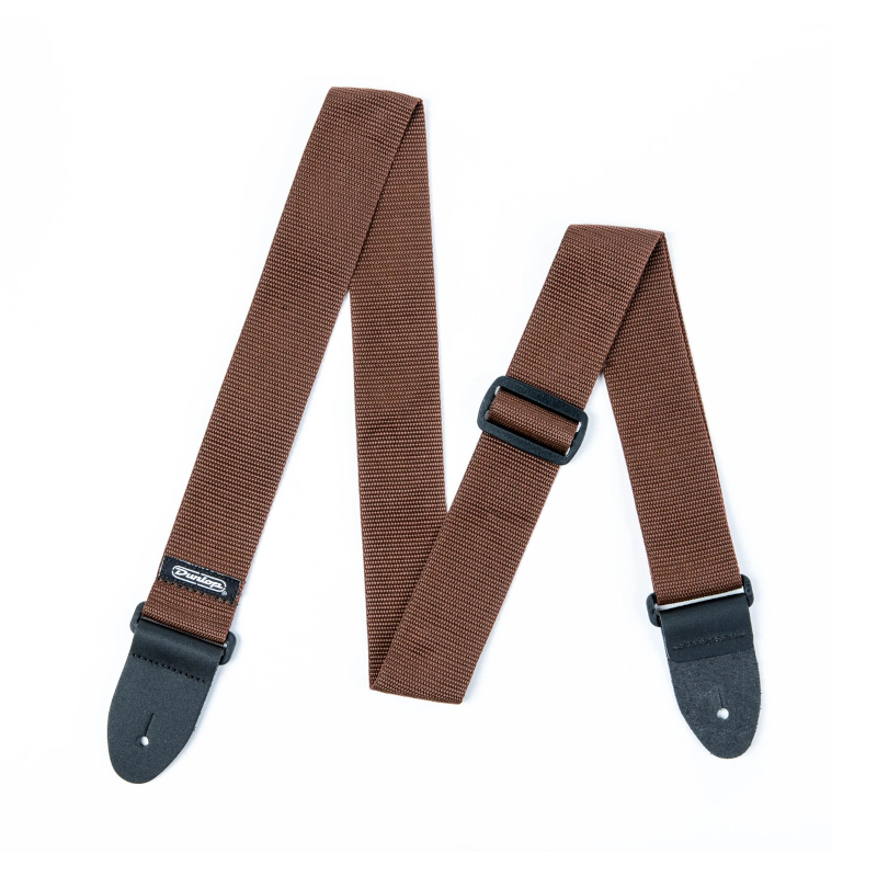 Dunlop D0701BR Poly Strap Brown