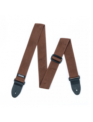 Dunlop D0701BR Poly Strap Brown