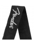 Fender® Black Poly Strap Grey Logo