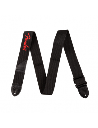 Fender® Black Poly Strap...
