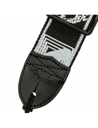 Fender® Monogrammed Strap Black/Grey/DarkGrey