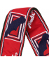 Fender® Monogrammed Strap Red/White/Blue