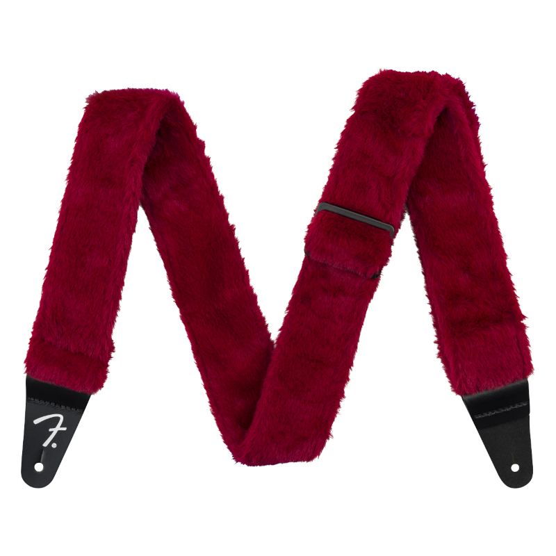 Fender® Poodle Plush Strap Red