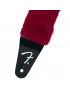 Fender® Poodle Plush Strap Red