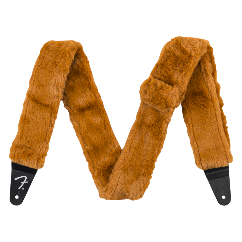 Fender® Poodle Plush Strap Rust
