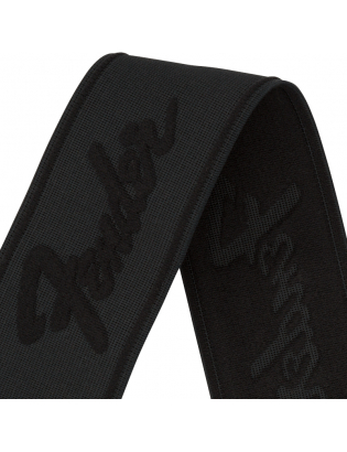 Fender® WeighLess™ 2" Running Logo Strap BB
