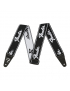 Fender® WeighLess™ 2" Running Logo Strap BW