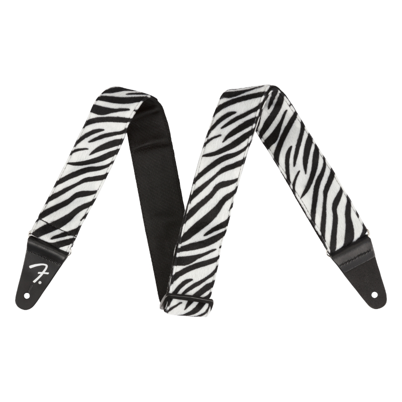 Fender® Wild Zebra Print Strap