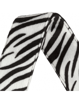 Fender® Wild Zebra Print Strap