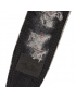 Fender® x Wrangler® Ripped Denim Strap Black