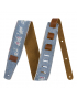 Fender® x Wrangler® Ripped Denim Strap Indigo