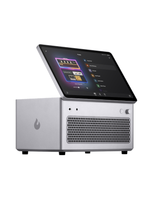 LAVA MUSIC Studio Desktop KI Amp Silver