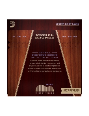 D'Addario NB1152 Nickel Bronze