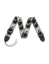 FenderÂ® Monogrammed Strap Black/Grey/DarkGrey