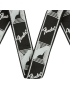 FenderÂ® Monogrammed Strap Black/Grey/DarkGrey