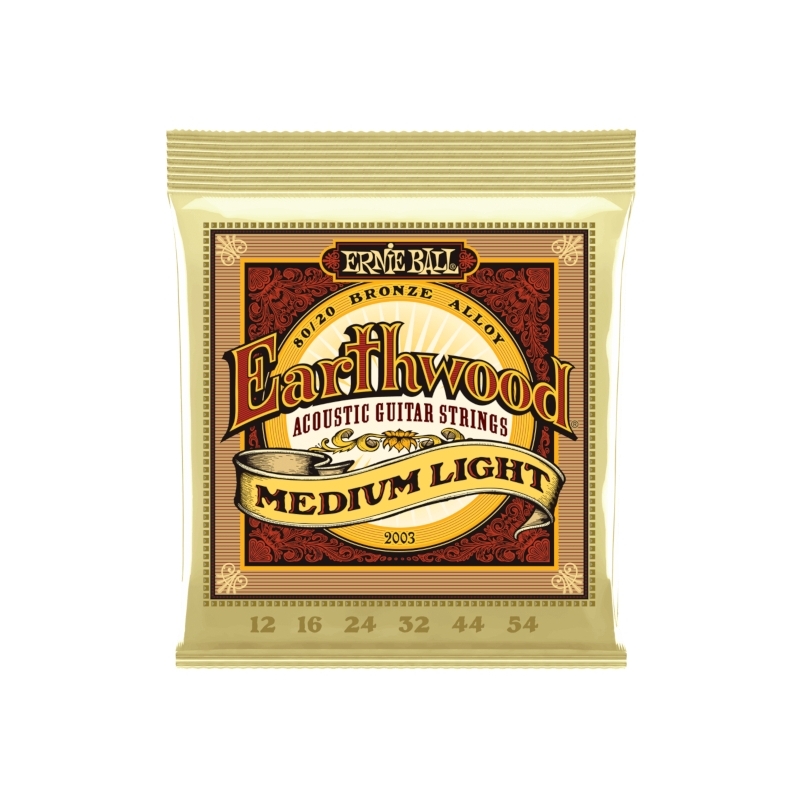 Ernie Ball 2003 Earthwood Medium Light 80/20 Bronze