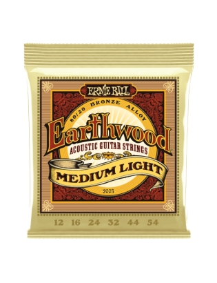 Ernie Ball 2003 Earthwood Medium Light 80/20 Bronze