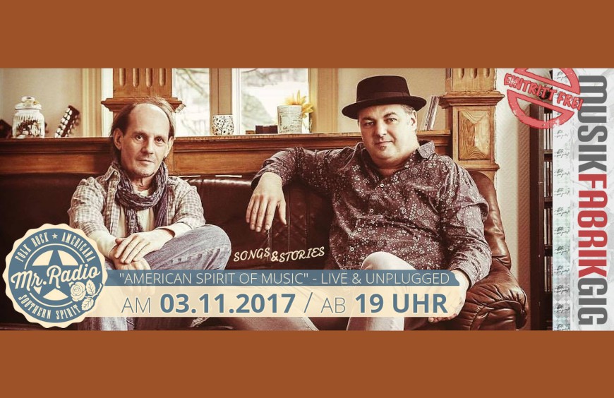 American Spirit Music mit Mr. Radio ❘ 03.11.2017